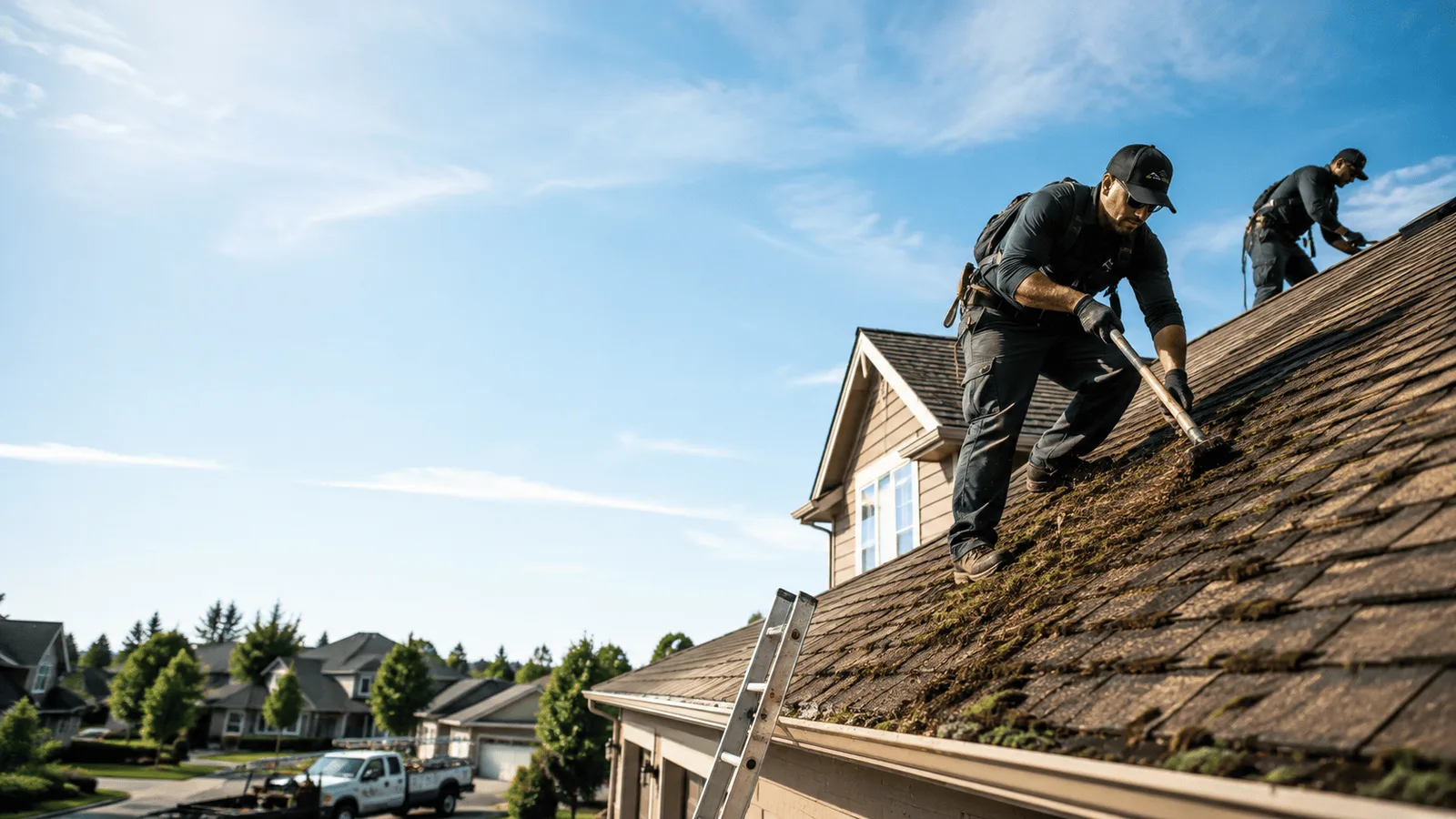 Roof Moss Removal in Addis, LA near me